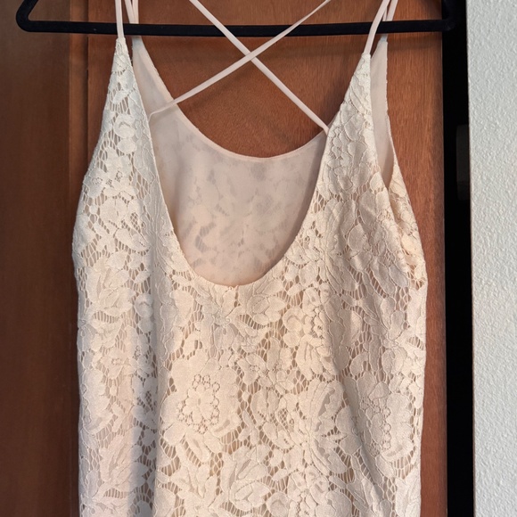 Ivory Lace Cami/Tank - Picture 2 of 3